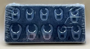SNAP-ON 210FRHMA 10 PIECE 3/8IN METRIC CROW FOOT WRENCH SET (MVP033426) - Picture 1 of 3