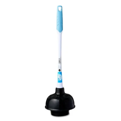 Great Value Deluxe Toilet Plunger with 16-in Ergonomic Plastic Handle, 1 Each - Image 1 of 3