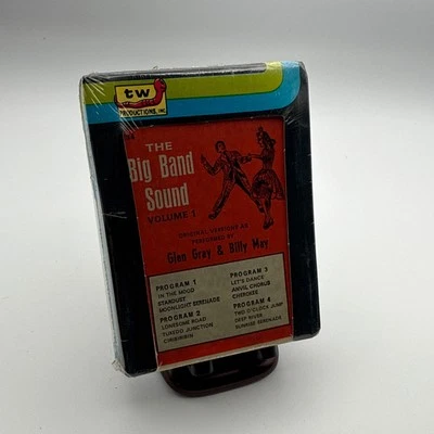 Factory Sealed Glen Gray & Billy May The Big Band Sound Vol. 1 TW 8 Track NOS - Image 1 of 4