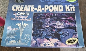 Henri Water Gardening Kit Completo Estanque Bomba de Agua Forro Fuente 4" x 2.6" - Imagen 1 de 5