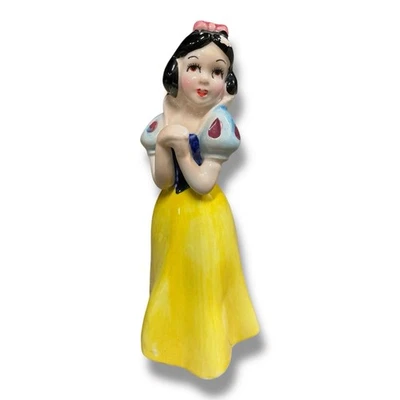 Vintage Disney Snow White Figurine Ceramic Made In Japan 5.25” Tall - Image 1 of 4
