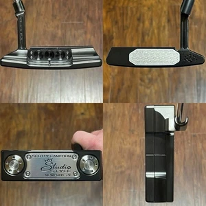 Scotty Cameron 2025 Studio Style Newport 2 Plus Putter - New - Xtreme Dark - 33” - Picture 1 of 10