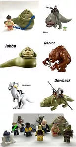 Rancor Wampa Jabba Figure Dewback Blurrg Tauntaun Figure CUSTOM minfigures NEW - Picture 1 of 47