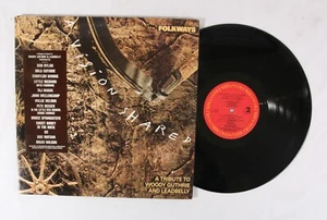 Vision Shared, A Tribute to Woody Guthrie & Leadbelly, 1988 LP, Folkways, EX/EX - Picture 1 of 2