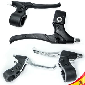 PEDALES DE ALUMINIO PARA BICICLETA CABLE FRENO MANIJA MONTAÑA CARRETERA BMX ETC - Imagen 1 de 20