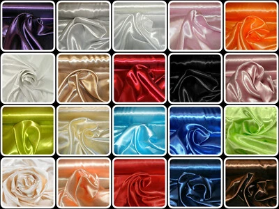 Satin Meterware für Dekoration,Kostüme,Bekleidung uvm. - Bild 1 von 2