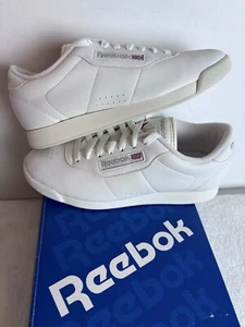 LADIES WHITE REEBOK SNEAKERS PRINCESS Shoes SIZE 6.5 US New Old Stock Womens - Picture 1 of 8