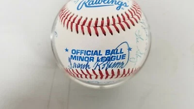Vintage 20x Multi Signed Baseball 5 HOF Killebrew Frank & Brooks Robinson Perry - Image 1 of 4