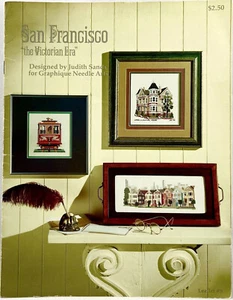 1979 GNA San Fransisco The Victorian Era 5 Cross Stitch Pattern Booklet 13178 - Picture 1 of 2