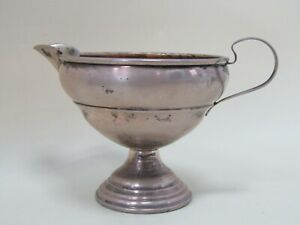 Vintage Elgin Silversmith Co. Weighted Sterling Silver Compote Pedestal Creamer