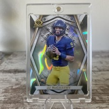 2022 - JJ McCarthy Invicta Lava Refractor #18/150 Bowman U University Chrome