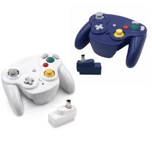 2.4G Wireless Game Controller For Nintendo GameCube NGC Console Gamepad Joystick - Picture 1 of 30