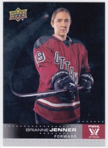 2024 UD PWHL SHOWCASE..BRIANNE JENNER..ROOKIE..EXCLUSIVE..CARD # 7..OTTAWA - Bild 1 von 2