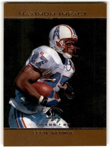 1998 SP Authentic Maximum Impact Eddie George #SE12 Houston Oilers - Picture 1 of 2