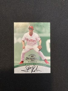 1997 Donruss Scott Rolen Signature Series #d Auto Autograph Millennium