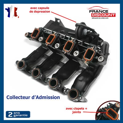 Collecteur d'Admission prévu BMW Serie 3 E83 E90 E91 - 11617795393 11617800577 - Photo 1/4
