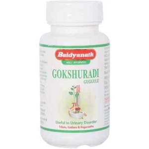 Baidyanath GOKSHURADI Guggulu 80 Tabletten | Guggul Kräuter Urin Wellness - Bild 1 von 9
