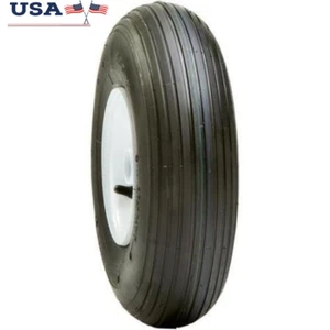 Lawn Garden Tire 4804008 4PR Tubeless Heavy Duty Wheelbarrow Trailers Yard Carts - Picture 1 of 1