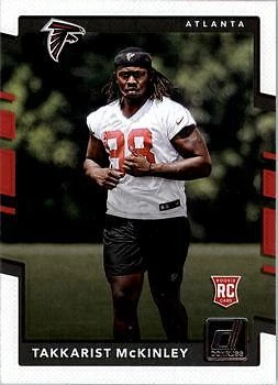 2017 Donruss #400 Takkarist McKinley NM - Image 1 of 2