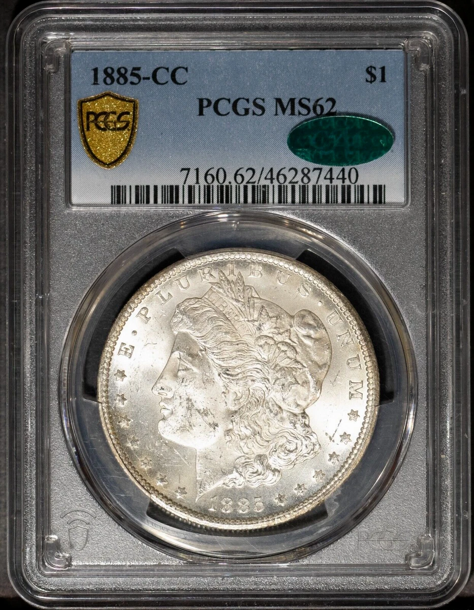 1885 MS 62 Graded Morgan Dollars for sale | eBay