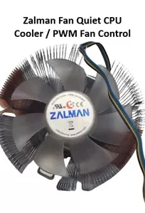 Zalman Fan Quiet CPU Cooler / PWM Fan Control - Picture 1 of 7