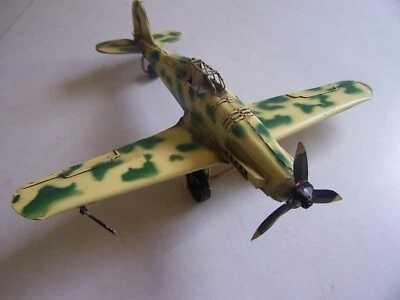  MESSERSCHMIDT 109 FIGHTER - Africa Theater- Metal plane - image 1 of 4