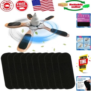 10-Pack Activated Carbon Filters for Ceiling Fans - Invisible & Easy Install - Picture 1 of 9