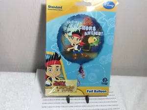 JAKE AND THE NEVER LAND PIRATES FOIL BALLOON New in factory sealed package 17 “ - Picture 1 of 2