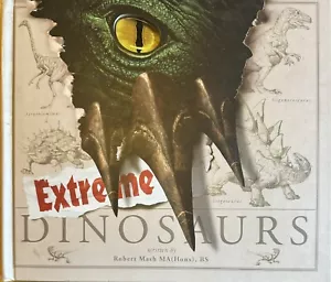 Extreme Dinosaurs Robert Mash 2007 Bilderbuch ausziehbar Pop Up Buch - Bild 1 von 2