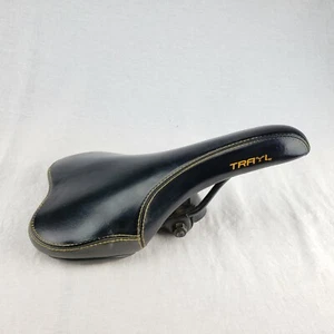 Trayl Justec Bicycle Saddle Seat Bike Part BMX Cruiser Mountain Bike - Picture 1 of 9