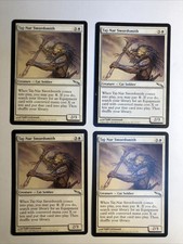 4x MTG Mirrodin Taj-Nar Swordsmith EX/NM Magic Card Magic the Gathering