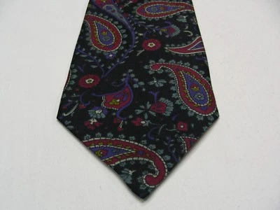 KUPPEHEIMER - PAISLEY - CORBATA DE CUELLO 100% SEDA HECHA A MANO! Foto 1 de 4