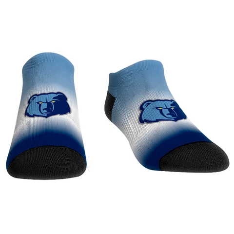 Women's Rock Em Socks Memphis Grizzlies Dip-Dye Ankle Socks Cover