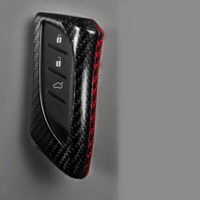 Para Lexus ES200 ES300h ES350 2018+ Fibra de Carbono Llavero Estuche Cubierta Soporte Foto 1 de 2
