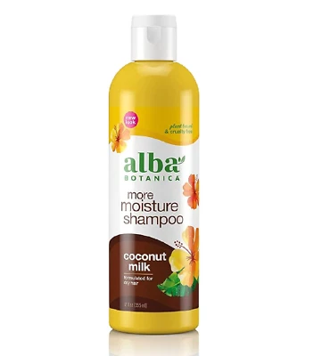 Champú Alba Botanica More Moisture paquete de 12 OZ de 1 leche de coco Foto 1 de 4