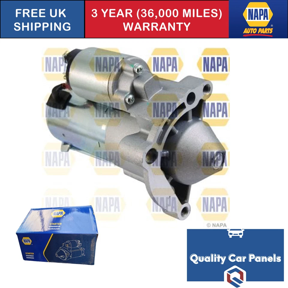 For Peugeot 305 1982-1988 1.9 Napa Starter Motor NSM1255 - Image 1 of 1