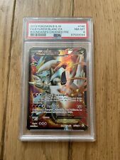 Carte Pokémon Kyurem Blanc EX 146/149 Frontières Franchies N&B Full Art PSA 8