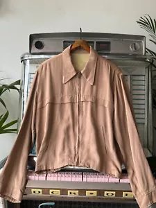 Giacca vintage originale anni '50 gabardine Ricky da uomo rockabilly 44 petto. - Foto 1 di 19