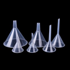 Mini entonnoir de remplissage en plastique transparent pour bouteille