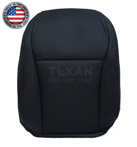 Fits 2011 2012 Toyota Highlander Driver Top Black Perforated Leather Seat Cover - Bild 1 von 15