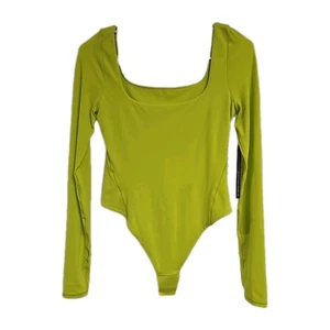 Body Lululemon Wundermost Ultra Suave Nulu Cuello Cuadrado Manga Larga LCHN Pequeño - Imagen 1 de 7