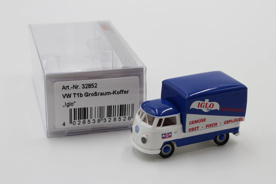 Brekina VW T1b Großraum "Iglo" No. 32852 1:87 /BRN1340 - Image 1 of 1