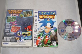 Sonic 3d Blast (Sega Saturn) Complete w/ Reg Card