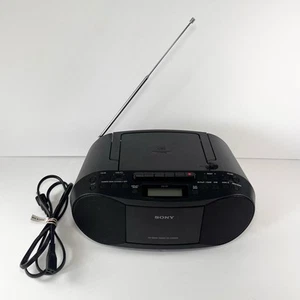 Sony CFD-S70 Radio CD Casette Grabadora Auxiliar Boombox Totalmente Funcional - Imagen 1 de 12