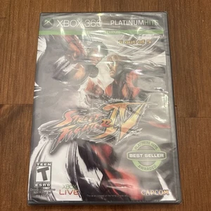 Street Fighter IV (Xbox 360, 2008) Factory Sealed Brandneu - Platinum Hits - Bild 1 von 3