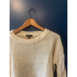 J.Crew | Maglione da spiaggia in maglia aperta 100% lino marrone chiaro | Taglia Medium - Foto 1 di 6