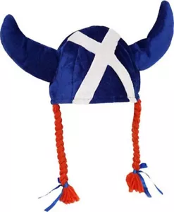 Cappello scozzese Jessie bandiera scozzese Saltire Vichingo Divertente Novità - Foto 1 di 1