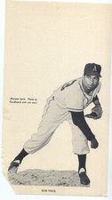 1954 Philadelphia Athletic Sticker Bob Trice Homestead Grays