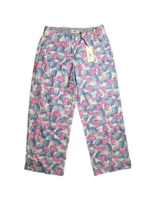 Vineyard Vines Pineapple Bowfront Catamaran Cropped Pant Caicos Womens Size 00 - Picture 1 of 10