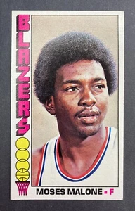 1976-77 Topps #101 Moses Malone (Portland Trail Blazers)    HOF!    (A) - Picture 1 of 2